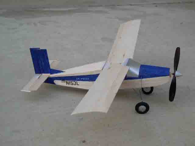 completed pilatus porter model airplane