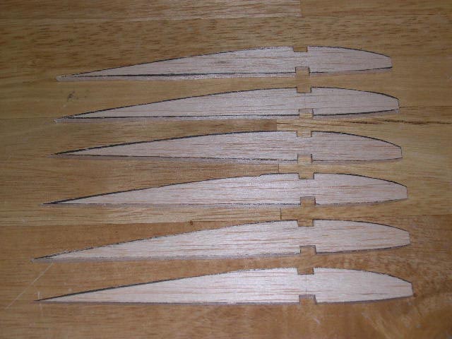 Balsa Wood Plane Template