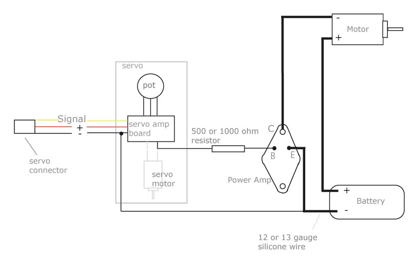 Diy Electronic Sd Controller Make, Wiring Diagram For Radio Controlled Boats